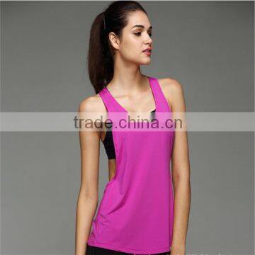 Exercise quick-drying cheap fashion womens vests.