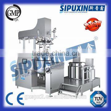 Sipuxin cosmetics vacuum homogenizing machine/high shear homogeneous mixing machine/cosmetic homogenizing machine