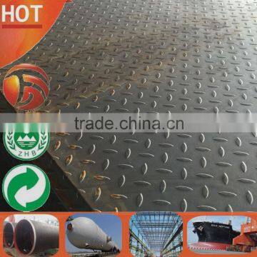 Mild Steel Hot Rolled Stock A36 5mm thick price of checkered plate