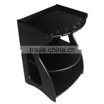 Special wooden trolley wheel , spa salon furniture trolley ,beauty trolley , public common trolley , 3919#