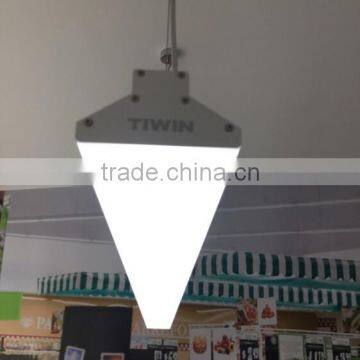 TIWIN 18w Indoor Aluminum Linear Led Pendant Light photo-4