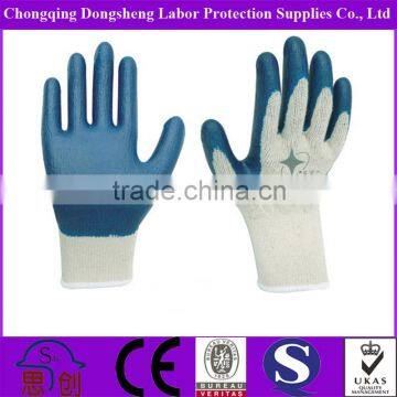 Anti-Acid Comfortable colorful safety industrial latex working gloves