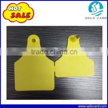 Yellow Ear Tag TPU Material Calf Cattle Ear Tag in 78*56mm Quality Choice photo-3