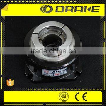 JHS open-center high speed Stationary hydraulic power Collet Chuck for machinery rotary working table