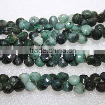 Shaded Emerald Faceted Onion