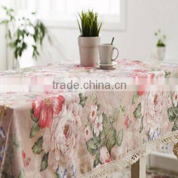 luxury wedding printed table cloth, party sequin table cover