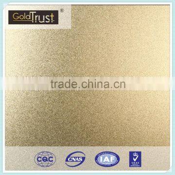 Hot selling 304 Bead Blasted Ti-Gold Finish Stainless Steel sheet for Decoration