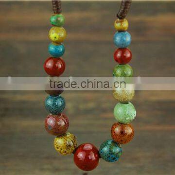 Hand-made Porcelain New Design Necklace for Women