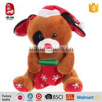 Fun Christmas present teddy bear plush toy