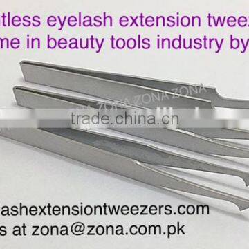 Jointless Volume Lash Tweezers Under Customer Brand Labels From ZONA-PAKISTAN