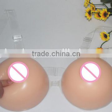 best quality hot selling round shape beautiful design soft sexy silicone breasts for men drag queen 300g-2000g avaliable