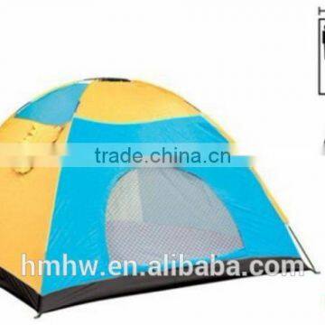 6 Person Tent Double Layer Polyester Fabric Hiking Tent photo-3