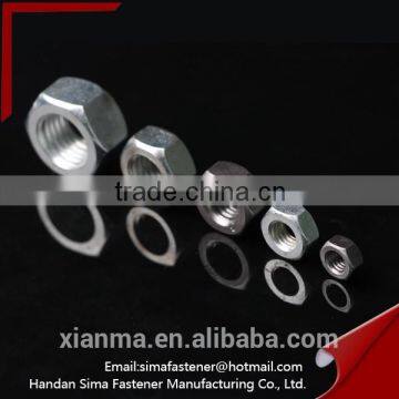 China supplier nut manufacturing din934 High Strength competitive price m22 m32 hex jam nut