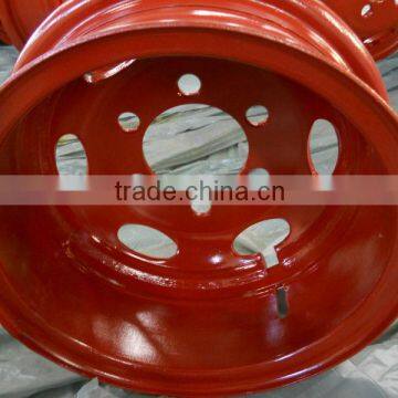 6.0-16 red-paint tube truck wheel rim