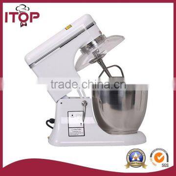 7.5L Raisable head electric large industrial food mixer for sale