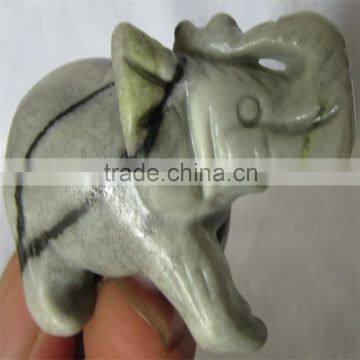 Rock crystal quartz elephant for wholesale