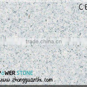 Blue Sparkle Quartz Stone Countertop