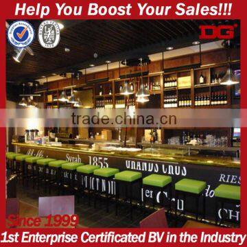 Retail Wooden Supermarket Wine Display Rack Wine Display Fixture photo-2