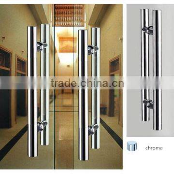 supply factory price Square Pipe Shape Stainless Steel glass Door Handle