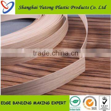 best grade plastic edge banding in pvc for construction decorative materials