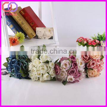 hot sale wedding flower mini silk rose bouquet