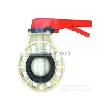 Plastic FRPP Butterfly Valves