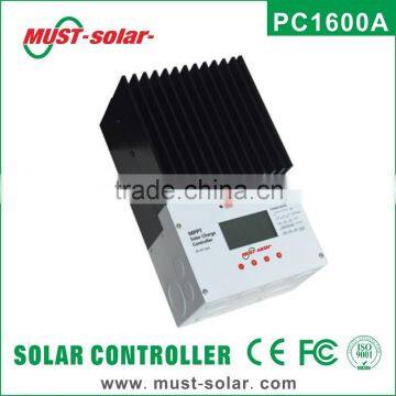 PC1600A series off grid MPPT solar charge controller with 45A/60A high efficiency 98%