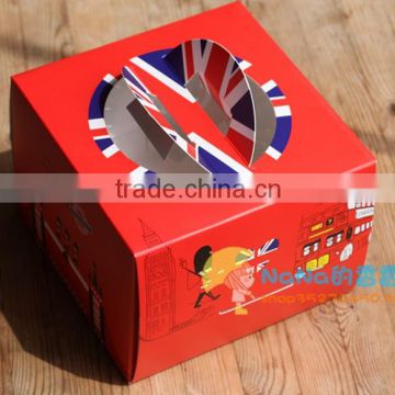 England Royal Guard cake box /Mousse box/ Children birthday cake box