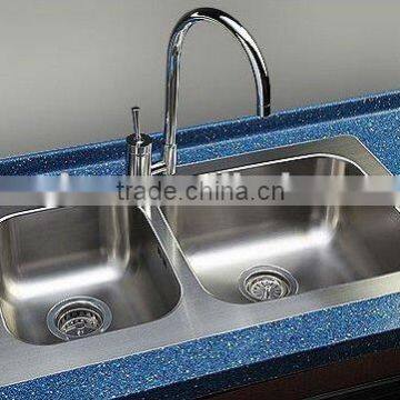 San Louis stainless steel duoble kitchen sinks