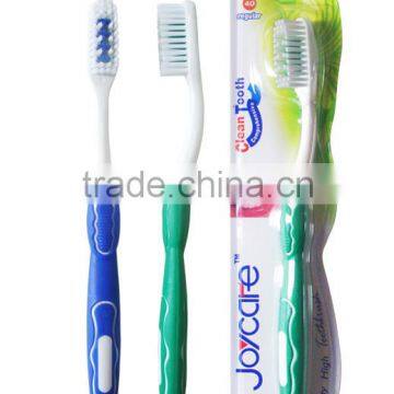 Hot selling personalized adult toothbrush with gum massage head