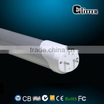 Uniform lighting 1.2m T8 LED tube lamp ( 100lm/W without dark area ) good price LED tube lamp from China LED tube manufacturer