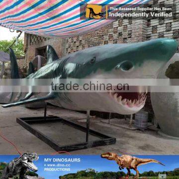 My Dino-C028 Amusement Park Fiberglass Sea Animal Shark Sculpture Model photo-5