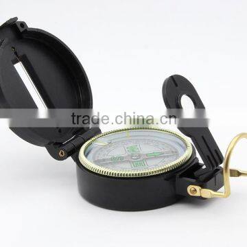 ABS army camping lensatic sighting compass
