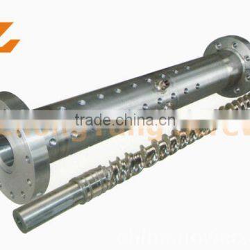 rubber screwd cold feeding screw barrel extruder screw and barrel rubber machine screw barrel