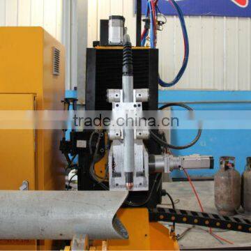 Advanced Functional Cnc Steel Tube Plasma 3d Cutting Machine photo-2