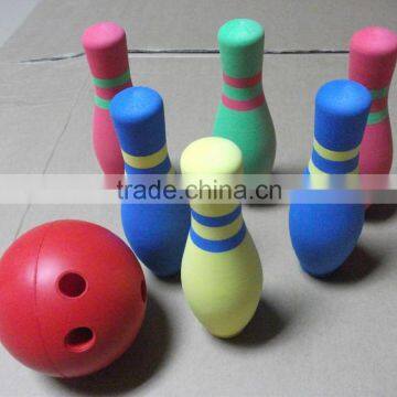 EVA foam bowling, eva foam toy, eco-friendly eva product