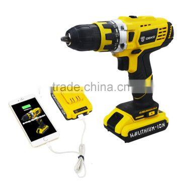 14.4V DC New Design Mobile Power Supply Lithium Battery Cordless Drill