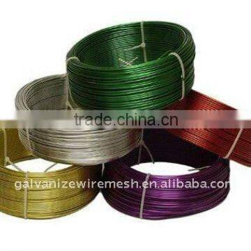 China Factory high quality 18 gauge pvc coated insulated iron wire specifications