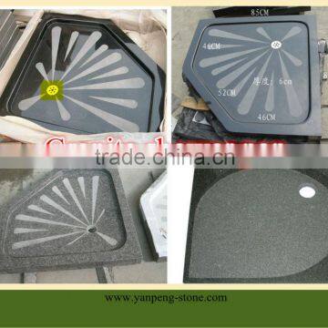 granite shower pan