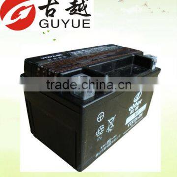 12v 6ah maintenance free motorcycle battery with high quality