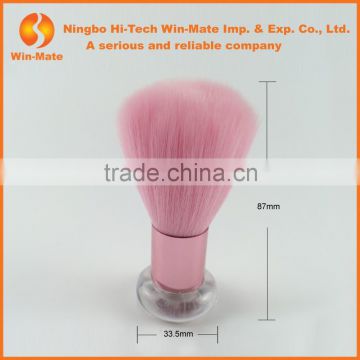 High quality mini size pink face use kabuki nylon hair brushes