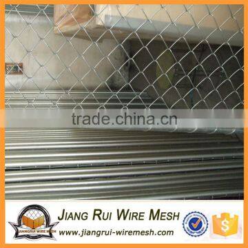 Hot Dip Galvanized Chain Link Wire Mesh / Galvanized Chain Link Fence photo-4