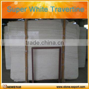 Vein cut Super White Travertine