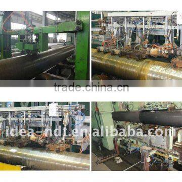 Steel pipe off-line weld automatic ultrasonic testing