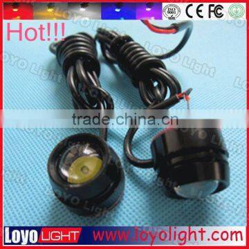 Hot sale! 9W High Power eagle eye lights car Tail light with larger lens ultra-thin eagle eye led