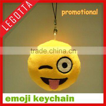Lowest price high quality innovative fashional cute whatsapp emoji phone ornament