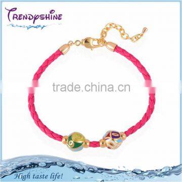 Hot sale custom anchor rope baby imitation bracelet