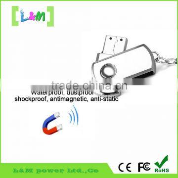 Metal Swivel Usb Flash Drive 128gb photo-3