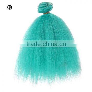 Wholesale 15cm Afro Curly Hair Piece for Doll Wig photo-3
