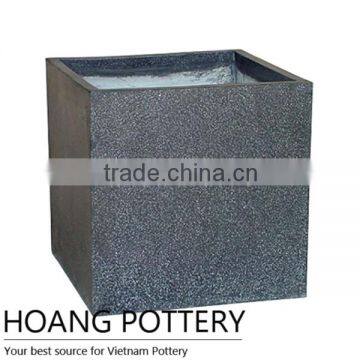 Square Cement Flower Pot From Vietnam